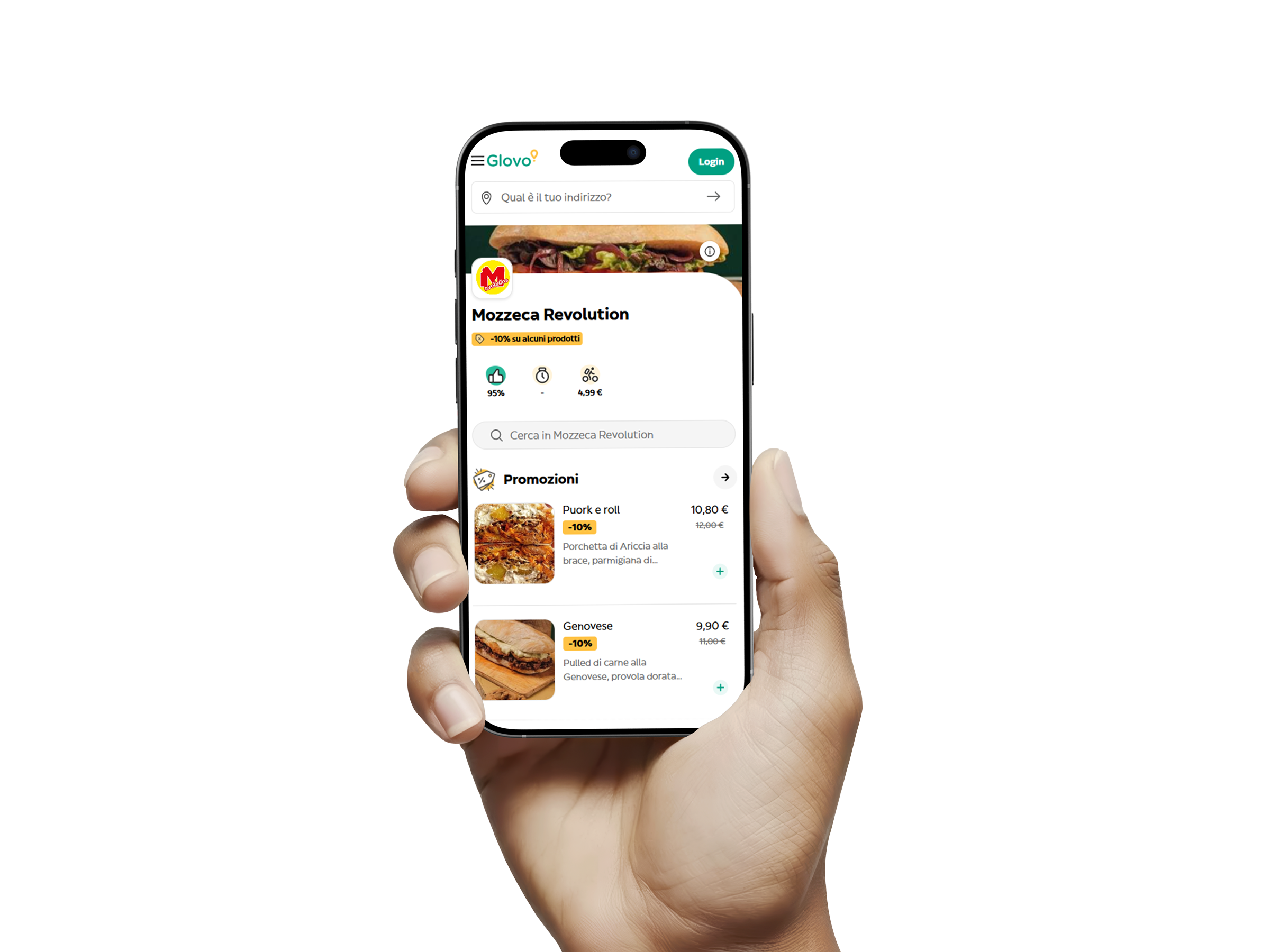 glovo app mozzeca